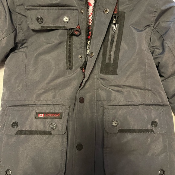 Canada Goose Weather Gear jacket kids size 5/6 - Picture 4 of 6